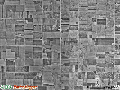 Pleasant View township, Minnesota satellite photo by USGS