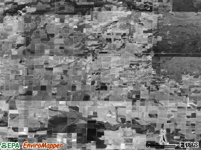 Hazen township, Arkansas satellite photo by USGS