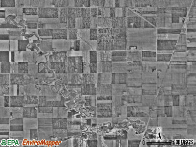 Moland township, Minnesota satellite photo by USGS