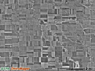 Alliance township, Minnesota satellite photo by USGS