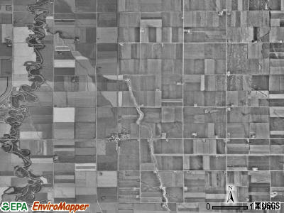 Holy Cross township, Minnesota satellite photo by USGS