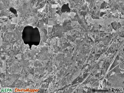 Atkinson township, Minnesota satellite photo by USGS