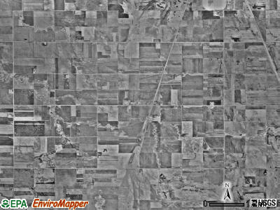 Atherton township, Minnesota satellite photo by USGS