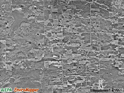 Split Rock township, Minnesota satellite photo by USGS