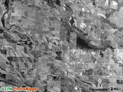 Cypress Ridge township, Arkansas satellite photo by USGS