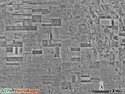 Andrea township, Minnesota satellite photo by USGS