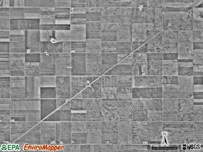 Nilsen township, Minnesota satellite photo by USGS