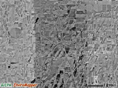 Stowe Prairie township, Minnesota satellite photo by USGS