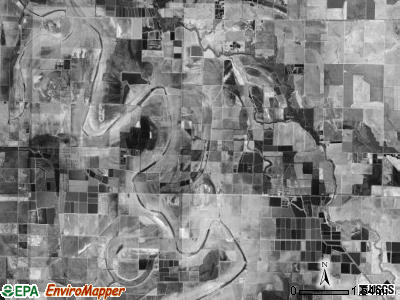 Richwoods township, Arkansas satellite photo by USGS