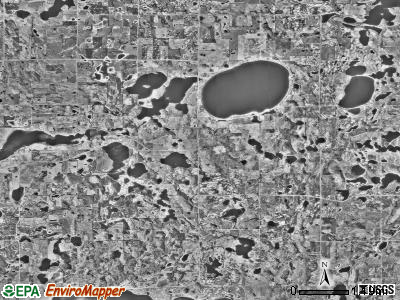 Eagle Lake township, Minnesota satellite photo by USGS
