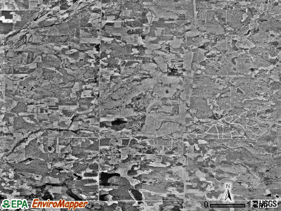 Leigh township, Minnesota satellite photo by USGS