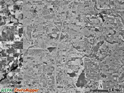 Mission Creek township, Minnesota satellite photo by USGS