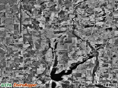 Arthur township, Minnesota satellite photo by USGS