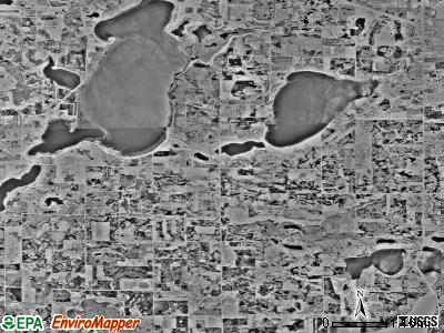 Lake Mary township, Minnesota satellite photo by USGS