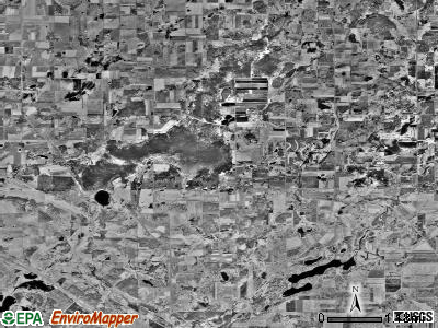 St. Wendel township, Minnesota satellite photo by USGS