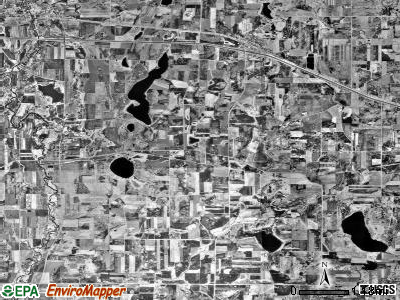 Oak township, Minnesota satellite photo by USGS