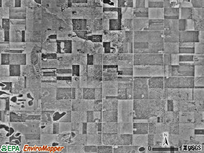 Parnell township, Minnesota satellite photo by USGS