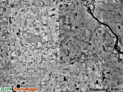 St. Augusta township, Minnesota satellite photo by USGS