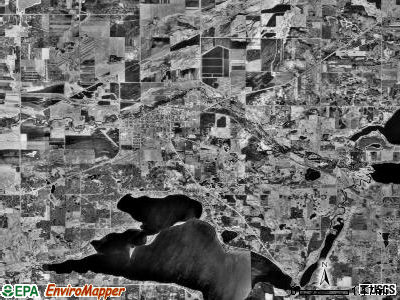 Paynesville township, Minnesota satellite photo by USGS