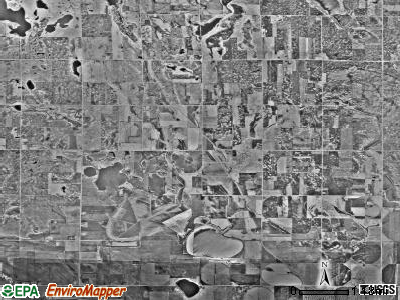 Shible township, Minnesota satellite photo by USGS