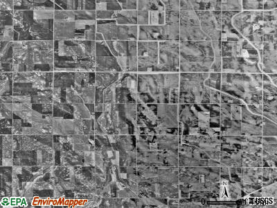 Leenthrop township, Minnesota satellite photo by USGS