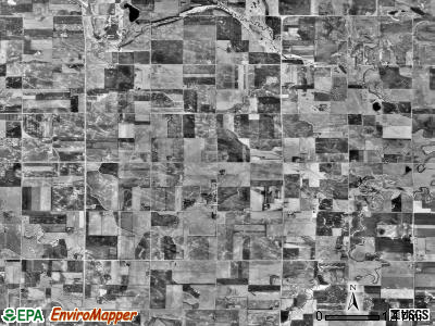 Providence township, Minnesota satellite photo by USGS