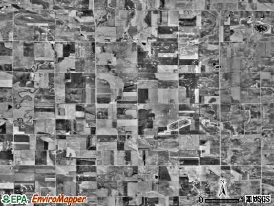 Maxwell township, Minnesota satellite photo by USGS