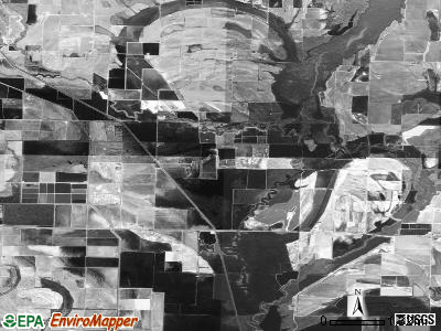 Isbell township, Arkansas satellite photo by USGS