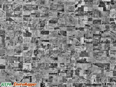 Oshkosh township, Minnesota satellite photo by USGS