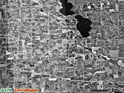 Preston Lake township, Minnesota satellite photo by USGS