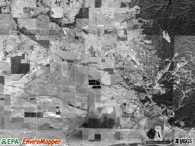 Hornor township, Arkansas satellite photo by USGS