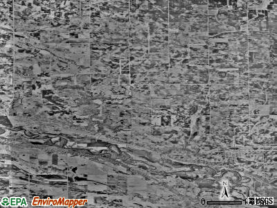Birch Cooley township, Minnesota satellite photo by USGS