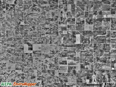 Bandon township, Minnesota satellite photo by USGS