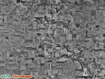 Douglas township, Minnesota satellite photo by USGS