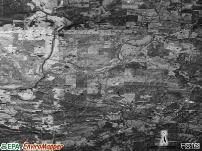 Eagle township, Arkansas satellite photo by USGS