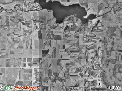 Stanton township, Minnesota satellite photo by USGS