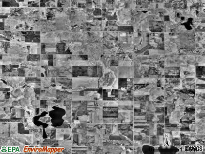 Lake Stay township, Minnesota satellite photo by USGS