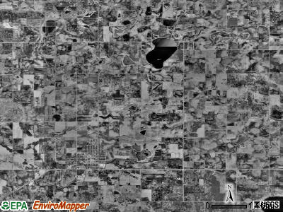 Lexington township, Minnesota satellite photo by USGS