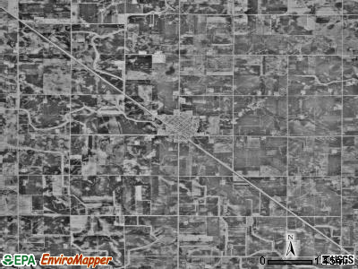 Morgan township, Minnesota satellite photo by USGS