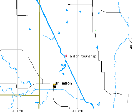 Taylor township, MO map