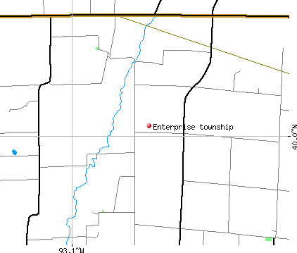 Enterprise township, MO map