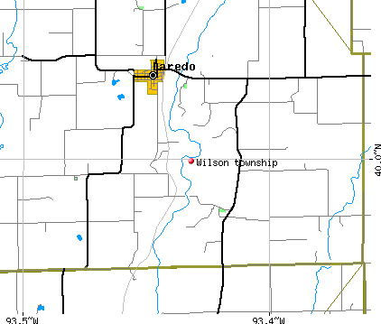 Wilson township, MO map