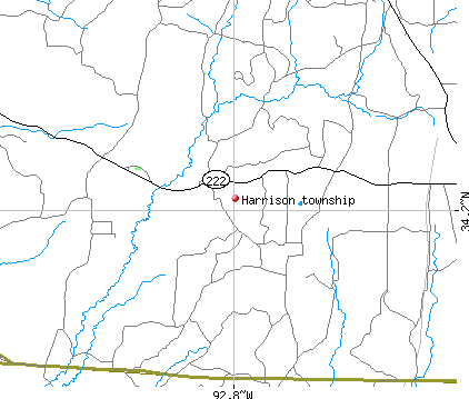 Harrison township, AR map