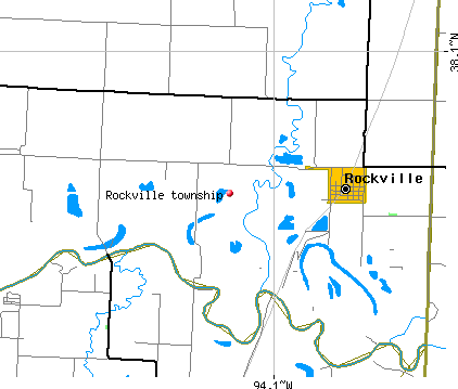 Rockville township, MO map