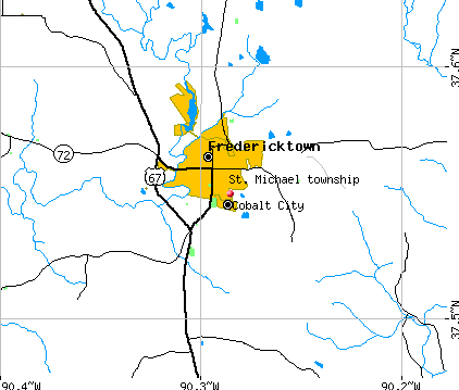 St. Michael township, MO map