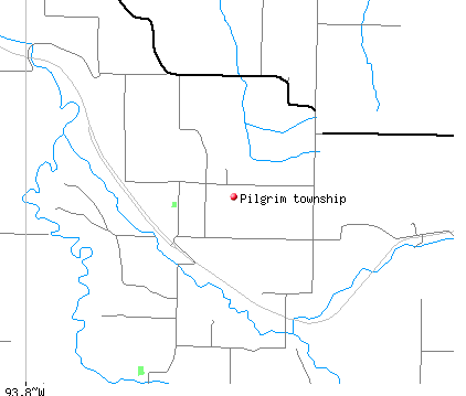 Pilgrim township, MO map