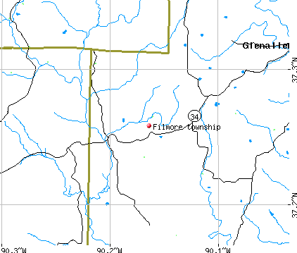 Filmore township, MO map