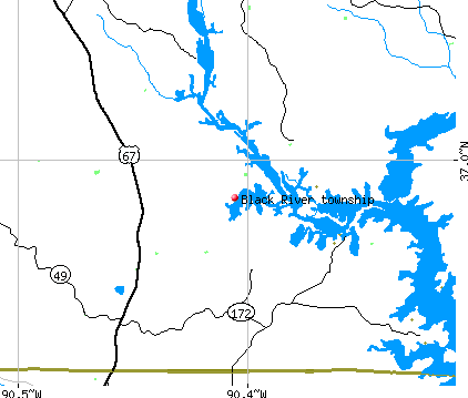 Black River Township Wayne County Missouri Mo Detailed Profile