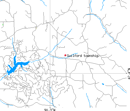 Guilford township, IL map