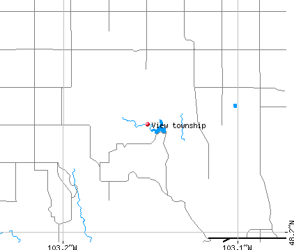 View township, ND map